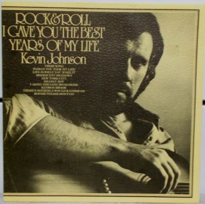 Kevin johnson rock roll i gave you the best years of my life lp buy