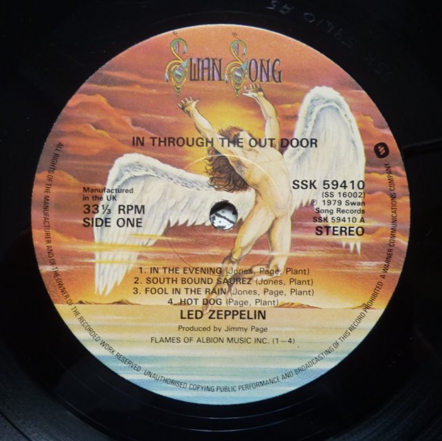 Led Zeppelin In Through The Out Door LP Buy from