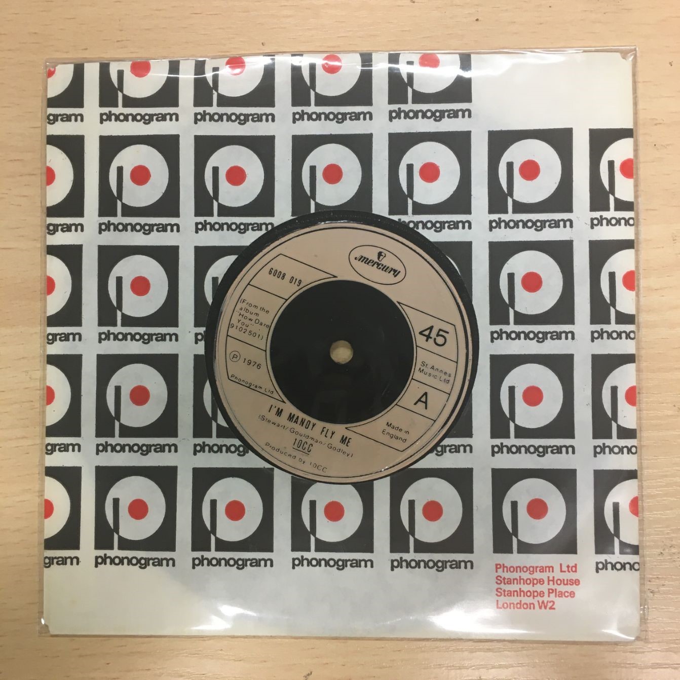 10CC I'm Mandy Fly Me 7 Inch | Buy from Vinylnet