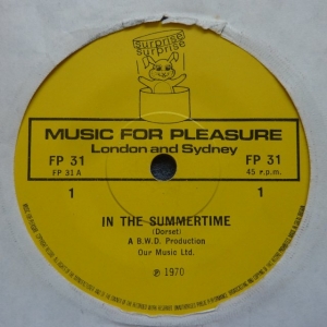 In The Summertime / Grandad Image