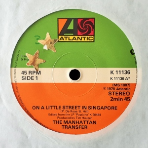 On a Little Street in Singapore Image