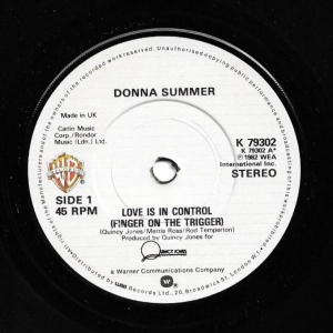 Love Is In Control (Finger On The Trigger) Image