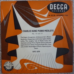 Charlie Kunz Piano Medleys Nos 116 & 117 Image
