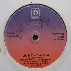 Life Is Too Short Girl Image