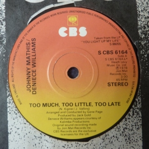Too Much, Too Little, Too Late Image