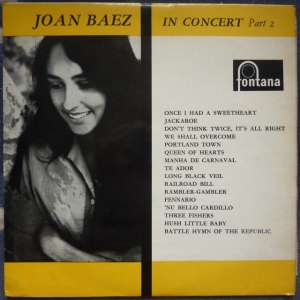 Joan Baez In Concert Part 2 Image