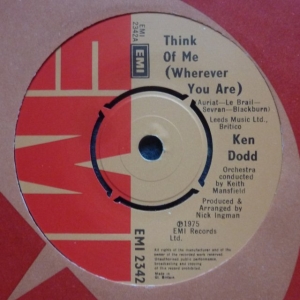 Think Of Me (Wherever You Are) Image