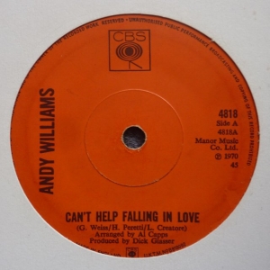 Can't Help Falling In Love Image