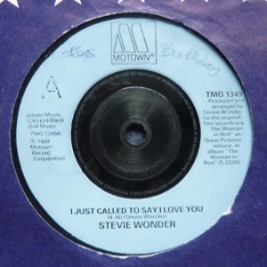 I Just Called To Say I Love You Image