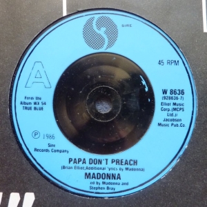 Papa Don't Preach Image