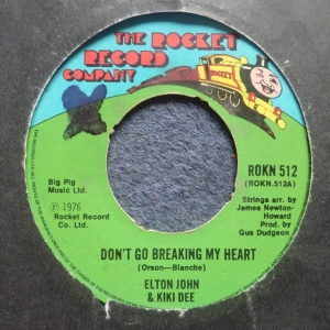 Don't Go Breaking My Heart Image