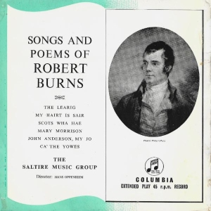 Songs And Poems Of Robert Burns Image