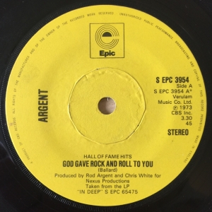 God Gave Rock And Roll To You / Hold Your Head Up Image