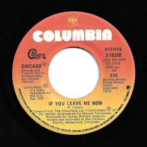 If You Leave Me Now Image