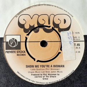 Show Me You're A Woman Image