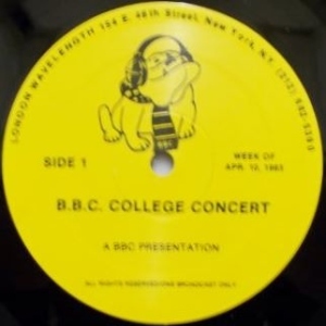 BBC College Concert #29 Image