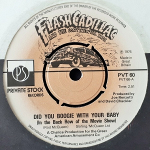 Did You Boogie With Your Baby (In the Back Row of the Movie Show) Image