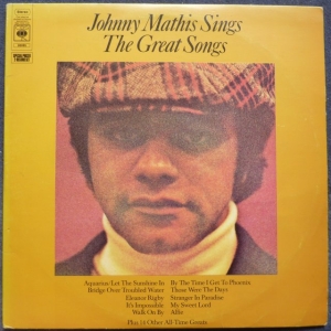 Johnny Mathis Sings The Great Songs Image