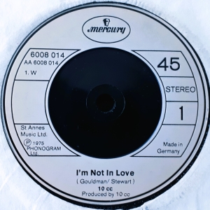 I'm Not In Love Image