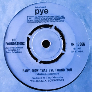 Baby, Now That I've Found You Image