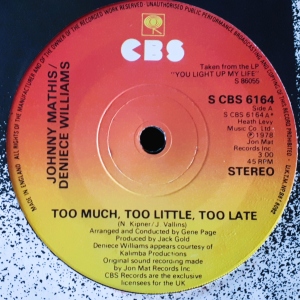 Too Much, Too Little, Too Late Image