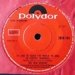 I'd Like To Teach The World To Sing (In Perfect Harmony) Image