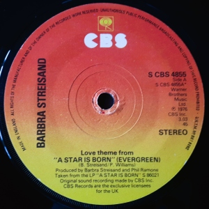 Love Theme From ''A Star Is Born'' (Evergreen) Image