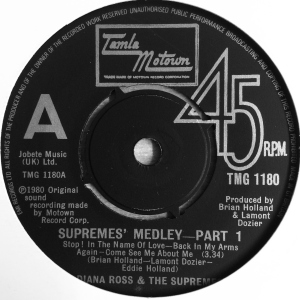 Supremes' Medley Parts 1 & 2 Image