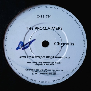 Letter From America (Band Version) Image
