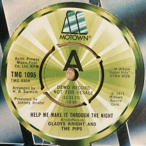 Help Me Make It Through The Night Image