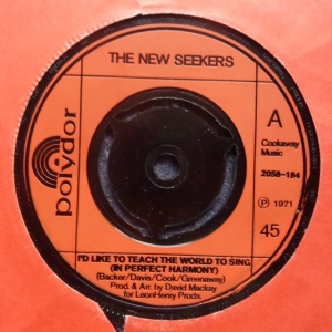 I'd Like To Teach The World To Sing (In Perfect Harmony) Image
