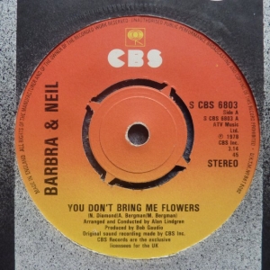 You Don't Bring Me Flowers Image