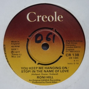 You Keep Me Hanging On/Stop! In The Name Of Love Image