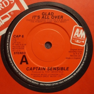 Glad It's All Over / Damned On 45 Image