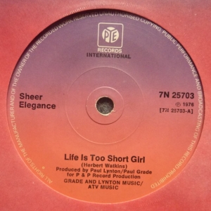 Life Is Too Short Girl Image