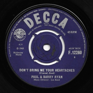 Don't Bring Me Your Heartaches Image