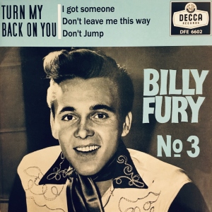 Billy Fury No 3 EP Image