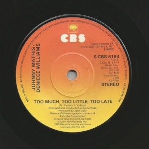 Too Much, Too Little, Too Late Image