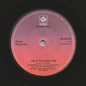 Life Is Too Short Girl Image
