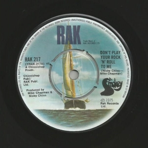 Don't Play Your Rock 'n' Roll To Me Image
