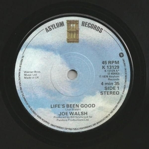 Life's Been Good Image