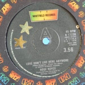 Love Don't Live Here Anymore Image