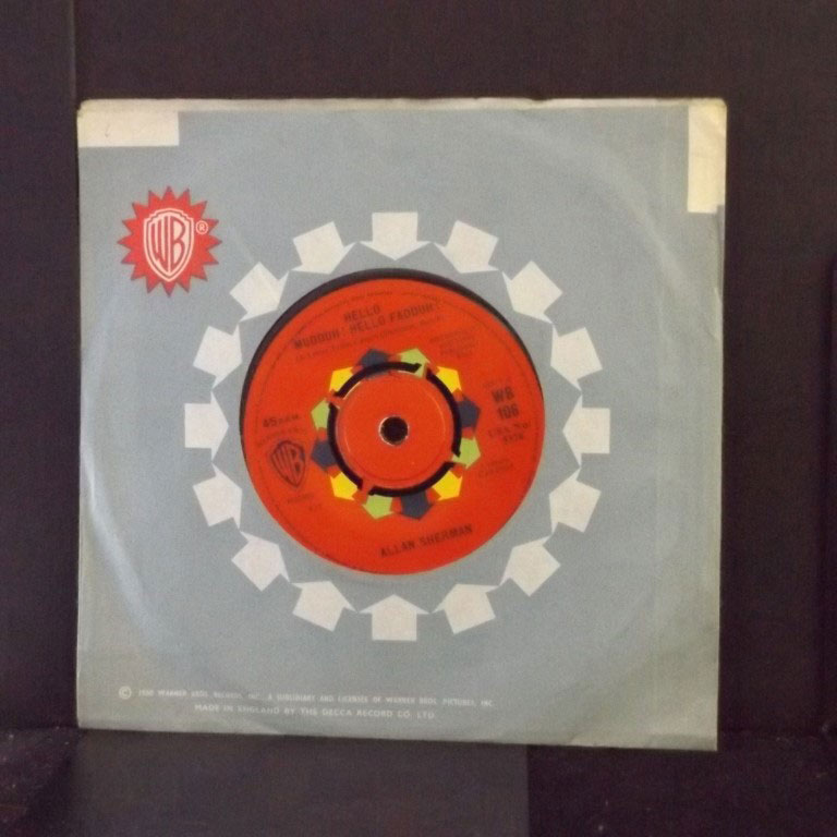 Allan sherman hello muddah hello fadduh a letter from camp 7 inch